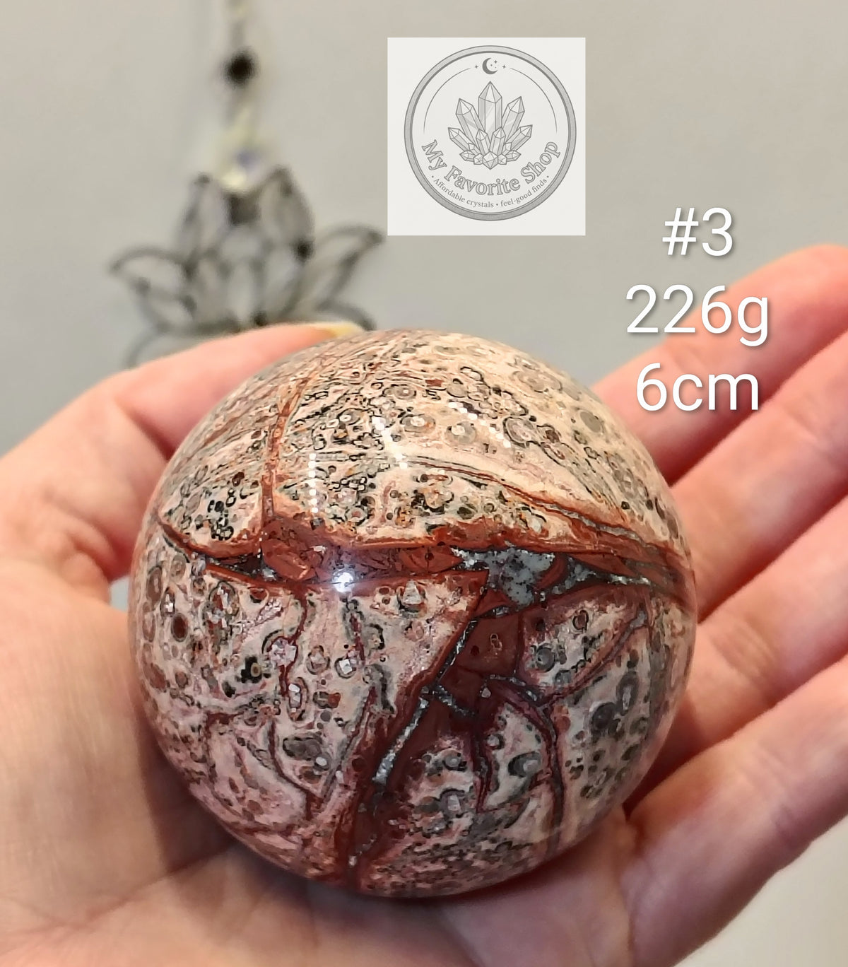 Wild Earth & Instinct: Leopard Skin Jasper Orbs