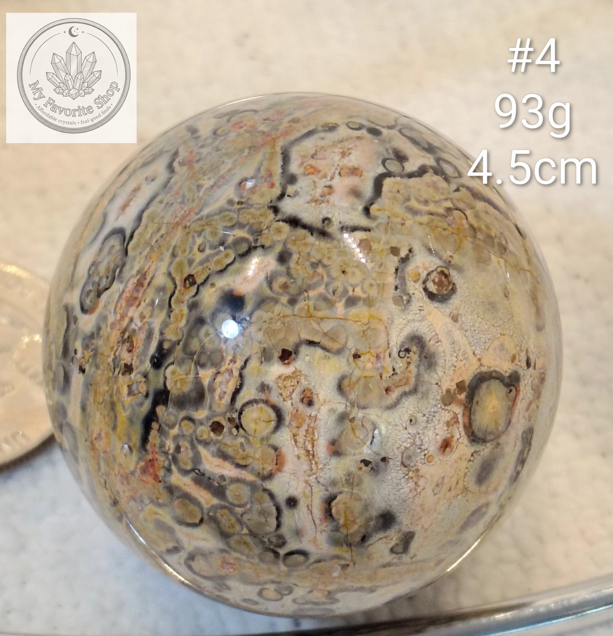 Wild Earth & Instinct: Leopard Skin Jasper Orbs