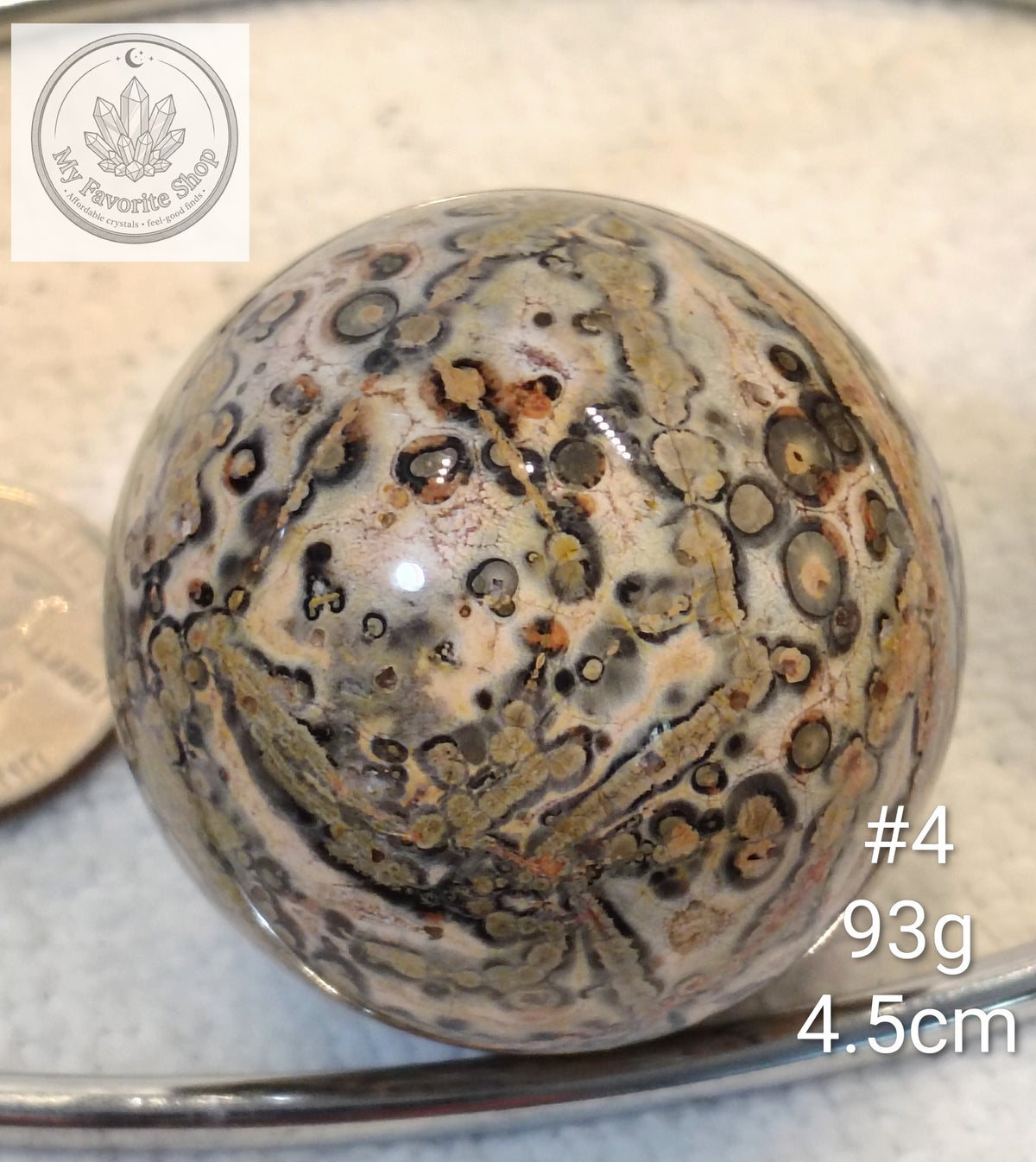 Wild Earth & Instinct: Leopard Skin Jasper Orbs