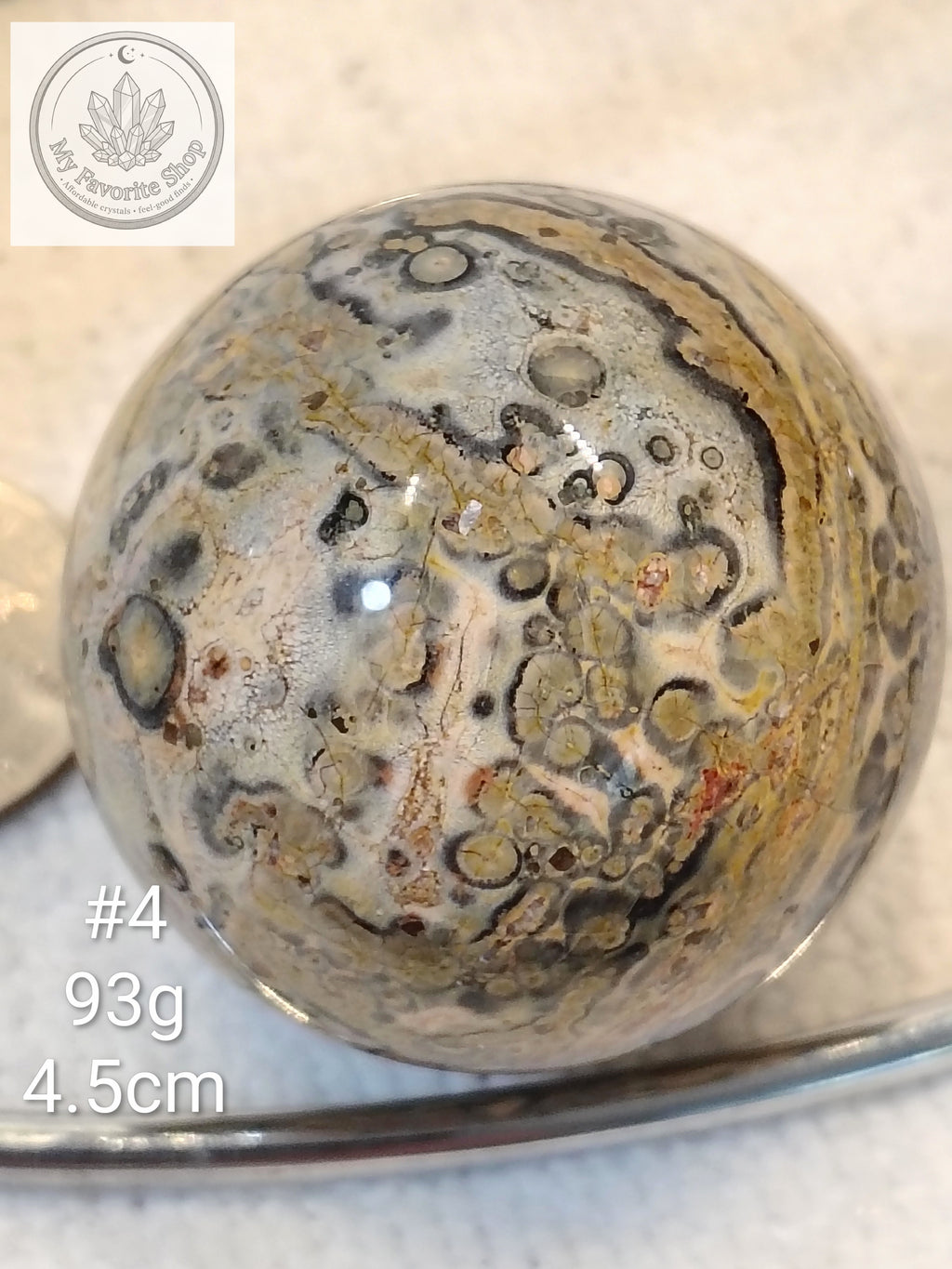 Wild Earth & Instinct: Leopard Skin Jasper Orbs