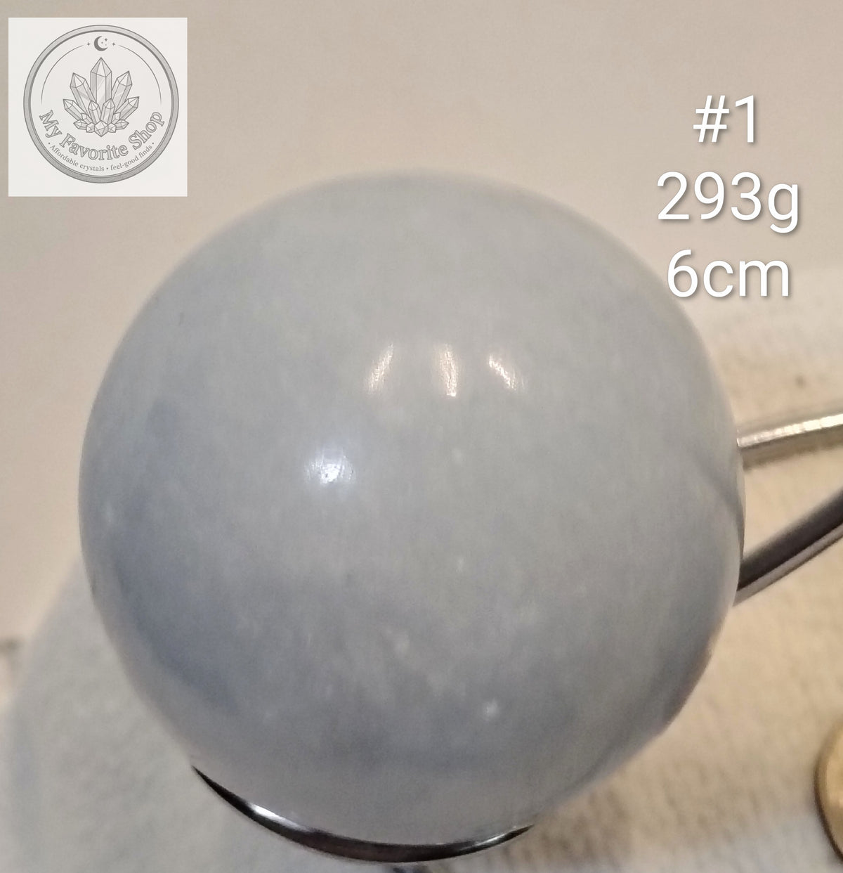 Heavenly Realm: Soft Blue Celestite Spheres
