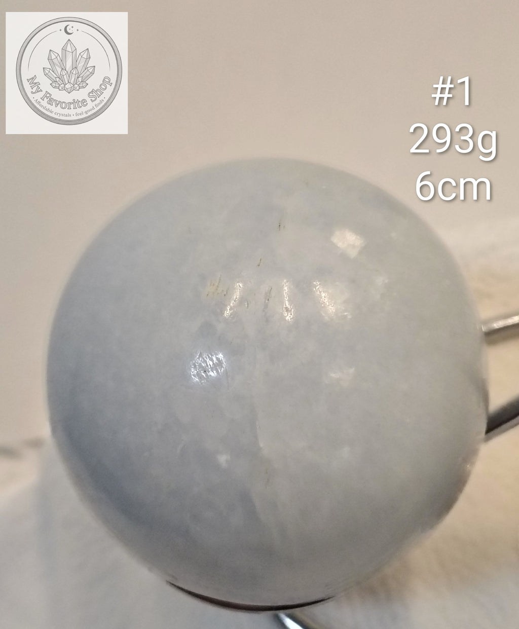 Heavenly Realm: Soft Blue Celestite Spheres