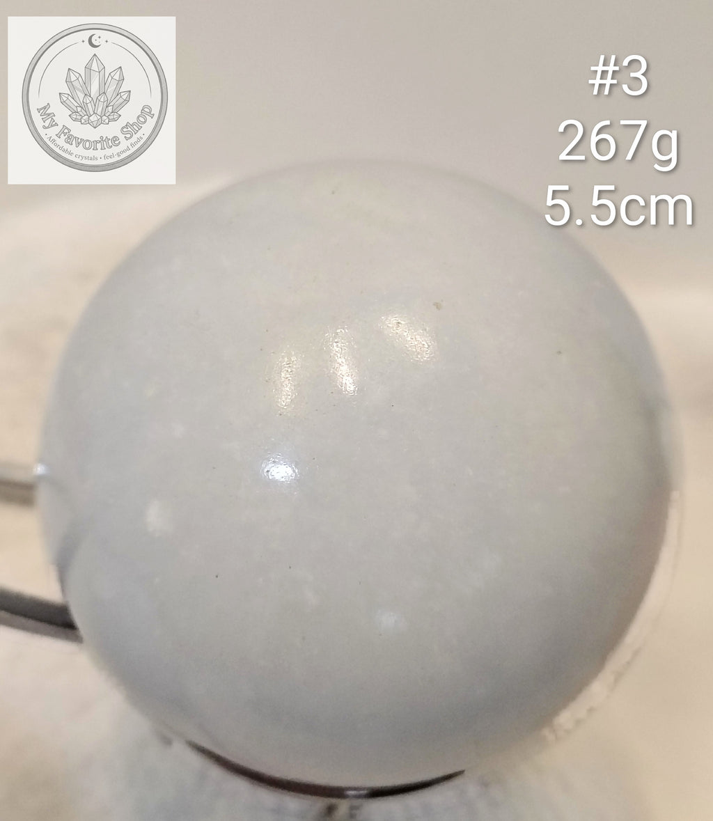 Heavenly Realm: Soft Blue Celestite Spheres