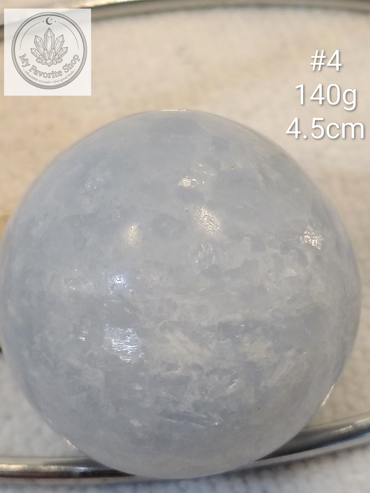 Heavenly Realm: Soft Blue Celestite Spheres