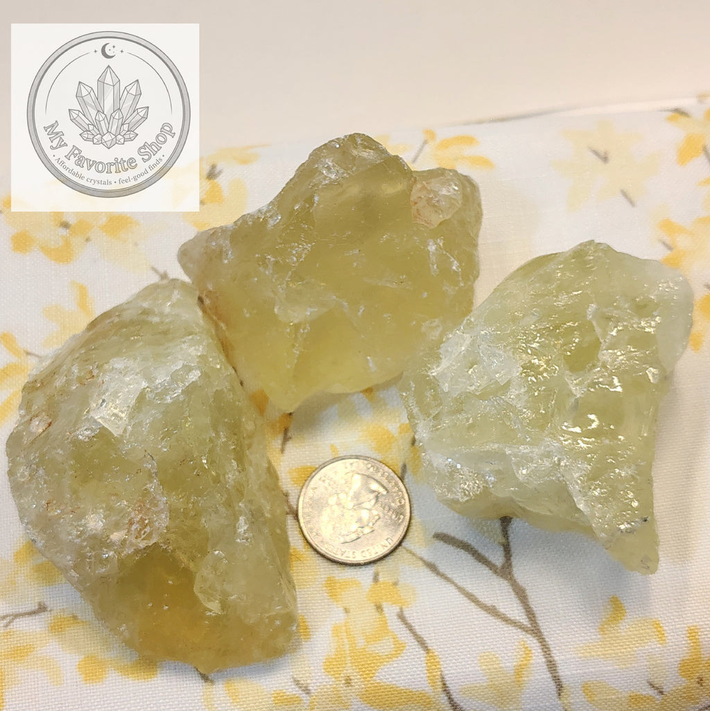 Natural Lemon Quartz Spheres – Bright & Radiant Solar Energy