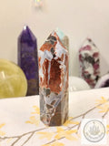Earthly Resilience: Brecciated Jasper Mini Tower