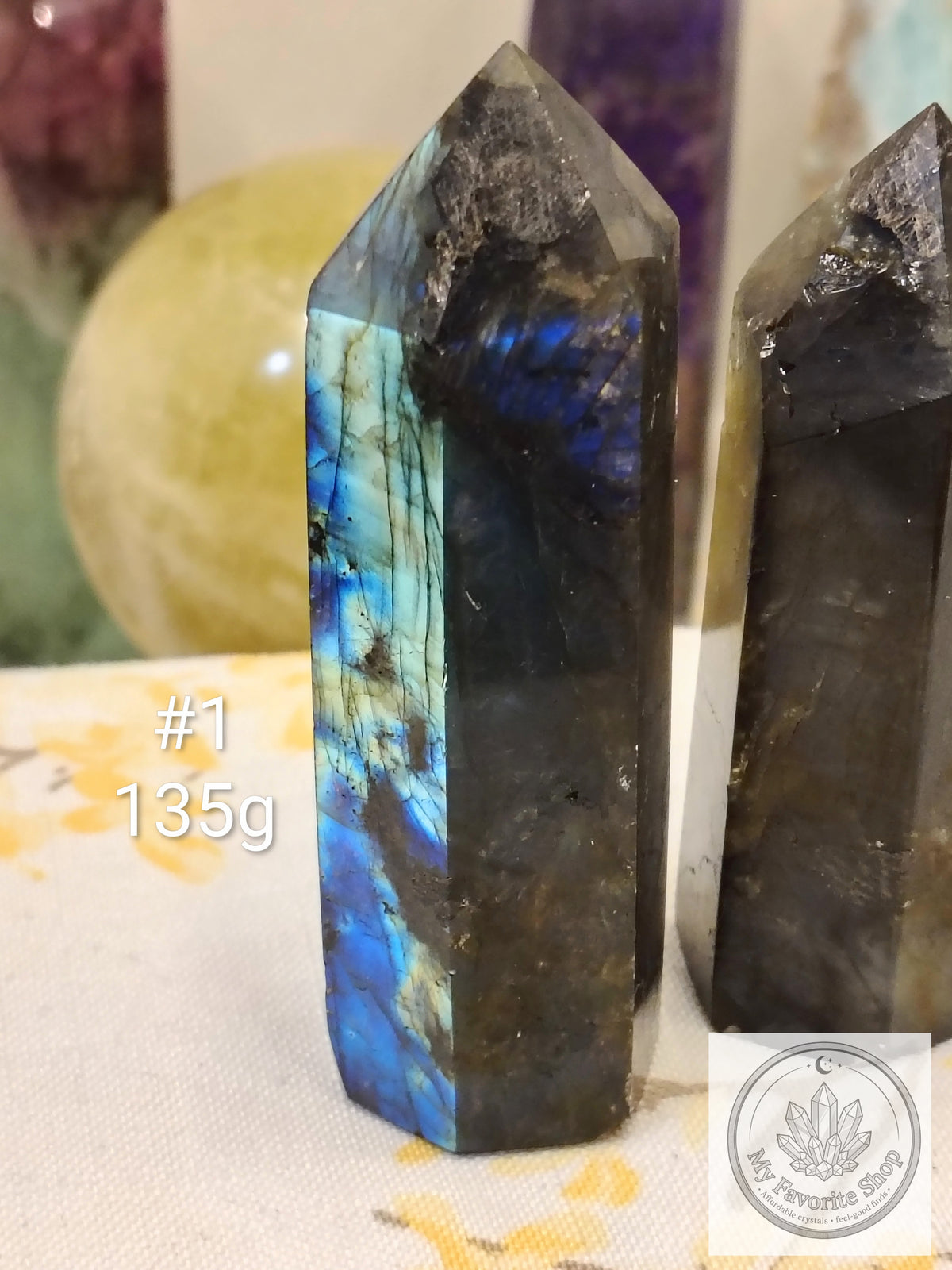 Flash & Magic: Labradorite Mini Statement Towers