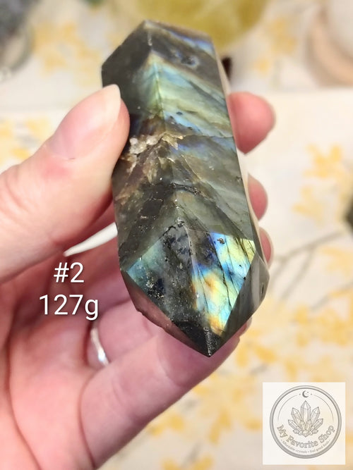 Flash & Magic: Labradorite Mini Statement Towers
