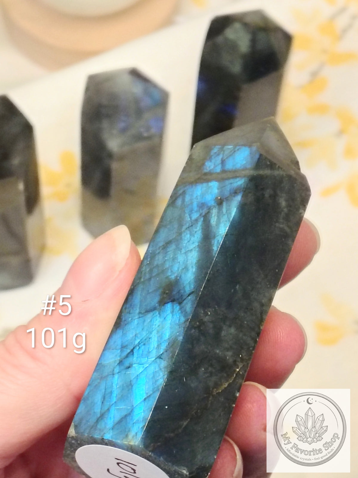 Flash & Magic: Labradorite Mini Statement Towers