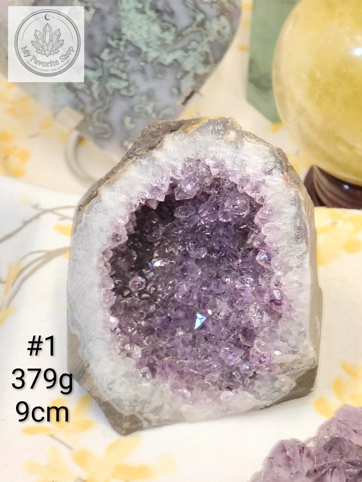 Raw & Cutback Amethyst Geode Clusters