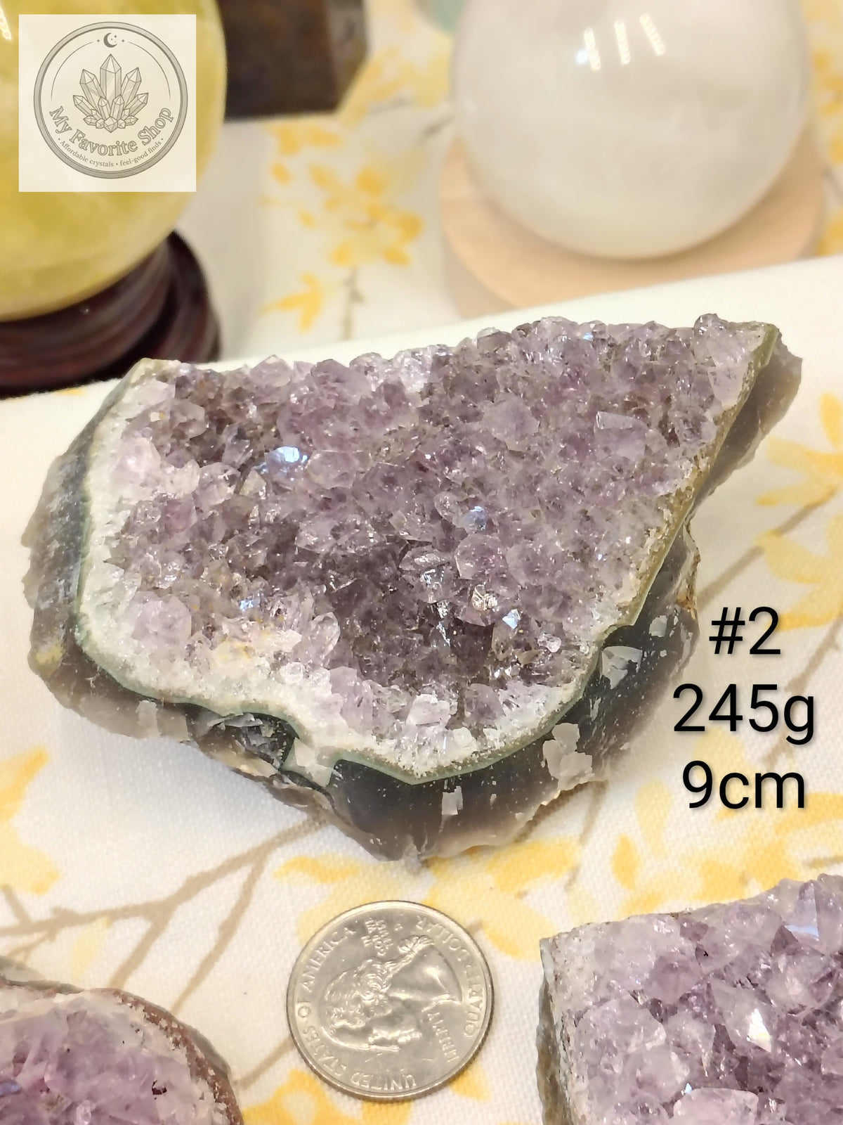 Raw & Cutback Amethyst Geode Clusters