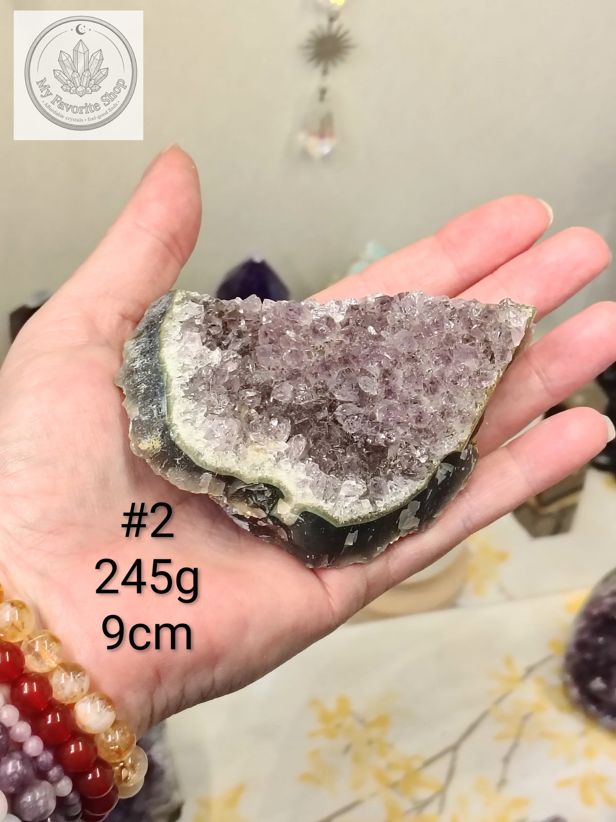 Raw & Cutback Amethyst Geode Clusters