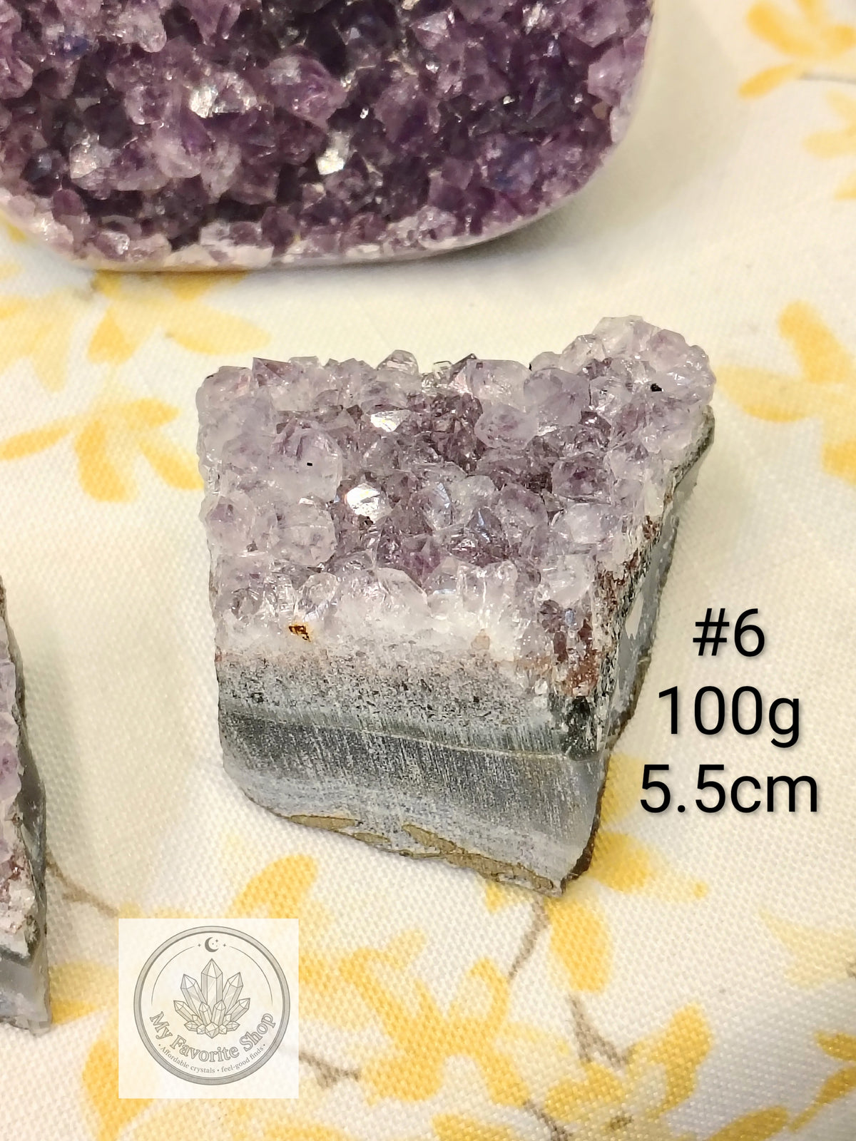 Raw & Cutback Amethyst Geode Clusters