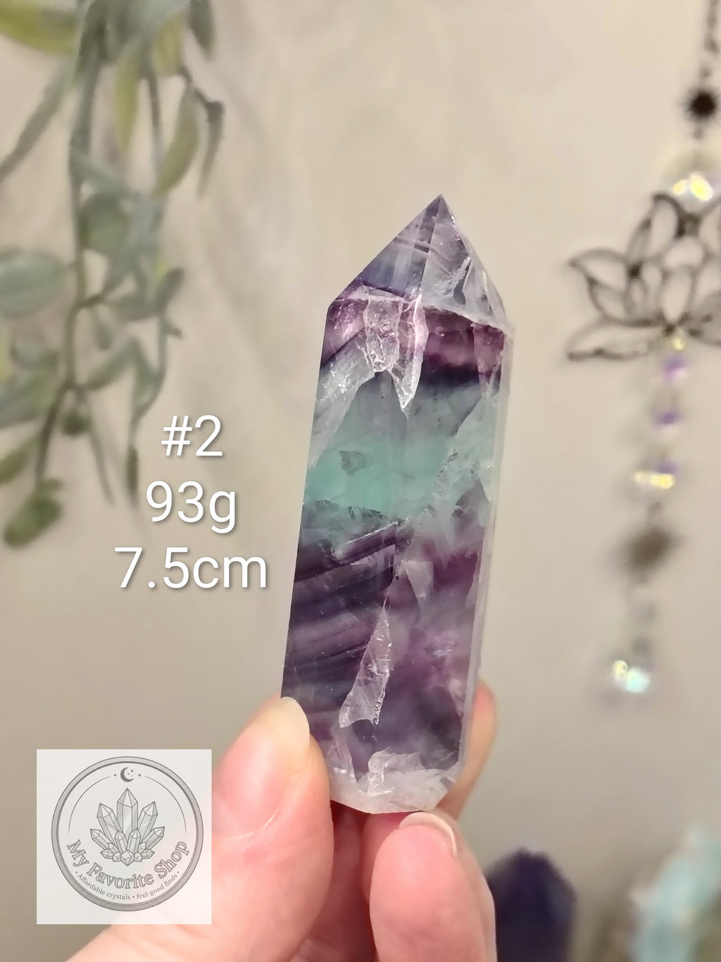 Rainbow Fluorite Points / Mini Towers - Choose Your Piece