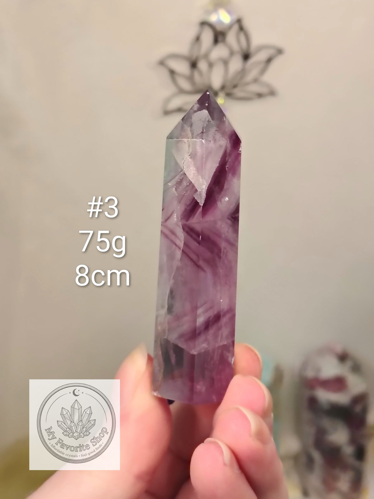 Rainbow Fluorite Points / Mini Towers - Choose Your Piece