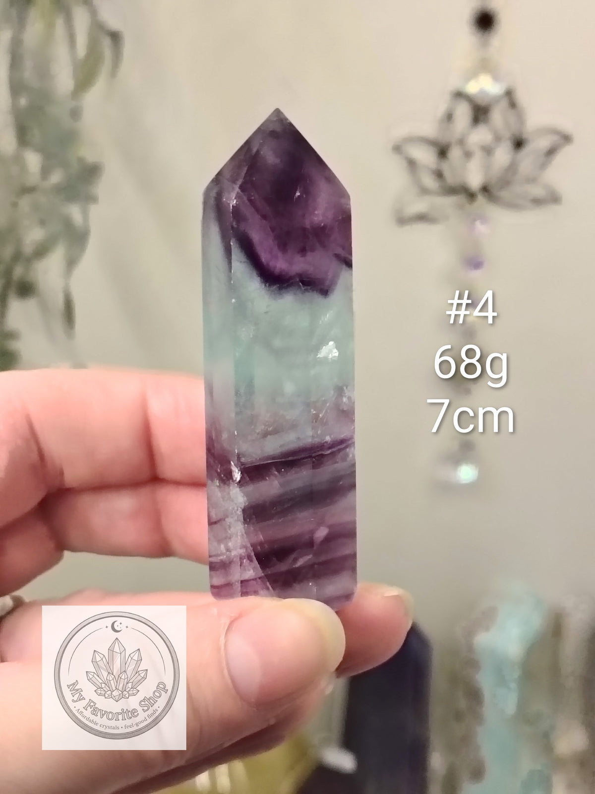Rainbow Fluorite Points / Mini Towers - Choose Your Piece