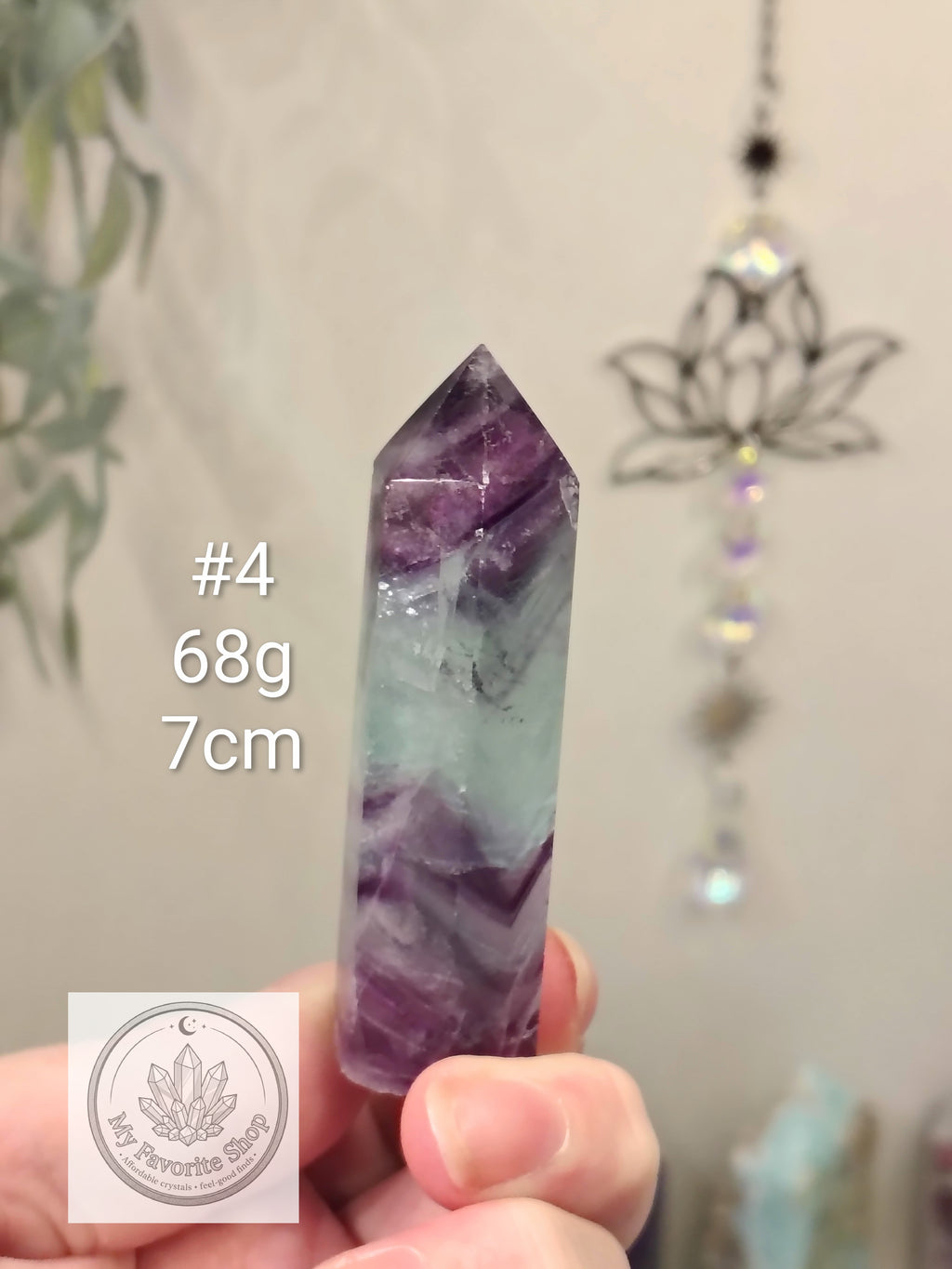 Rainbow Fluorite Points / Mini Towers - Choose Your Piece