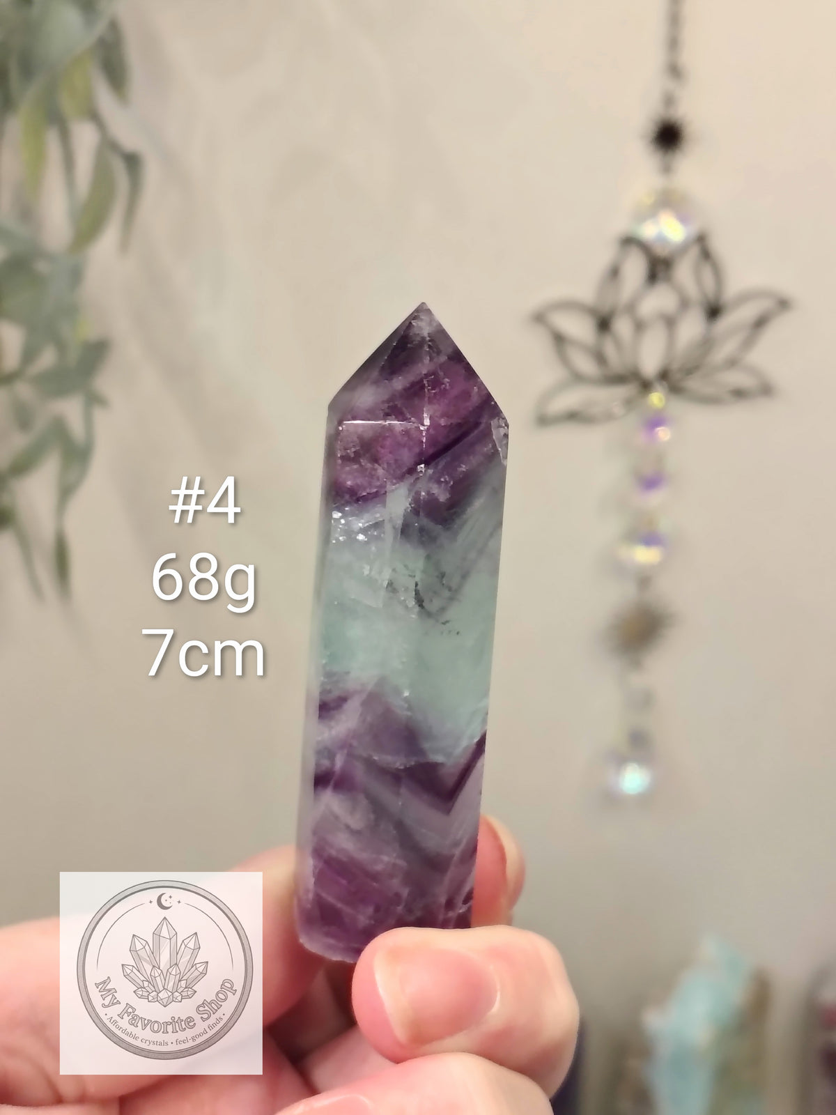 Rainbow Fluorite Points / Mini Towers - Choose Your Piece