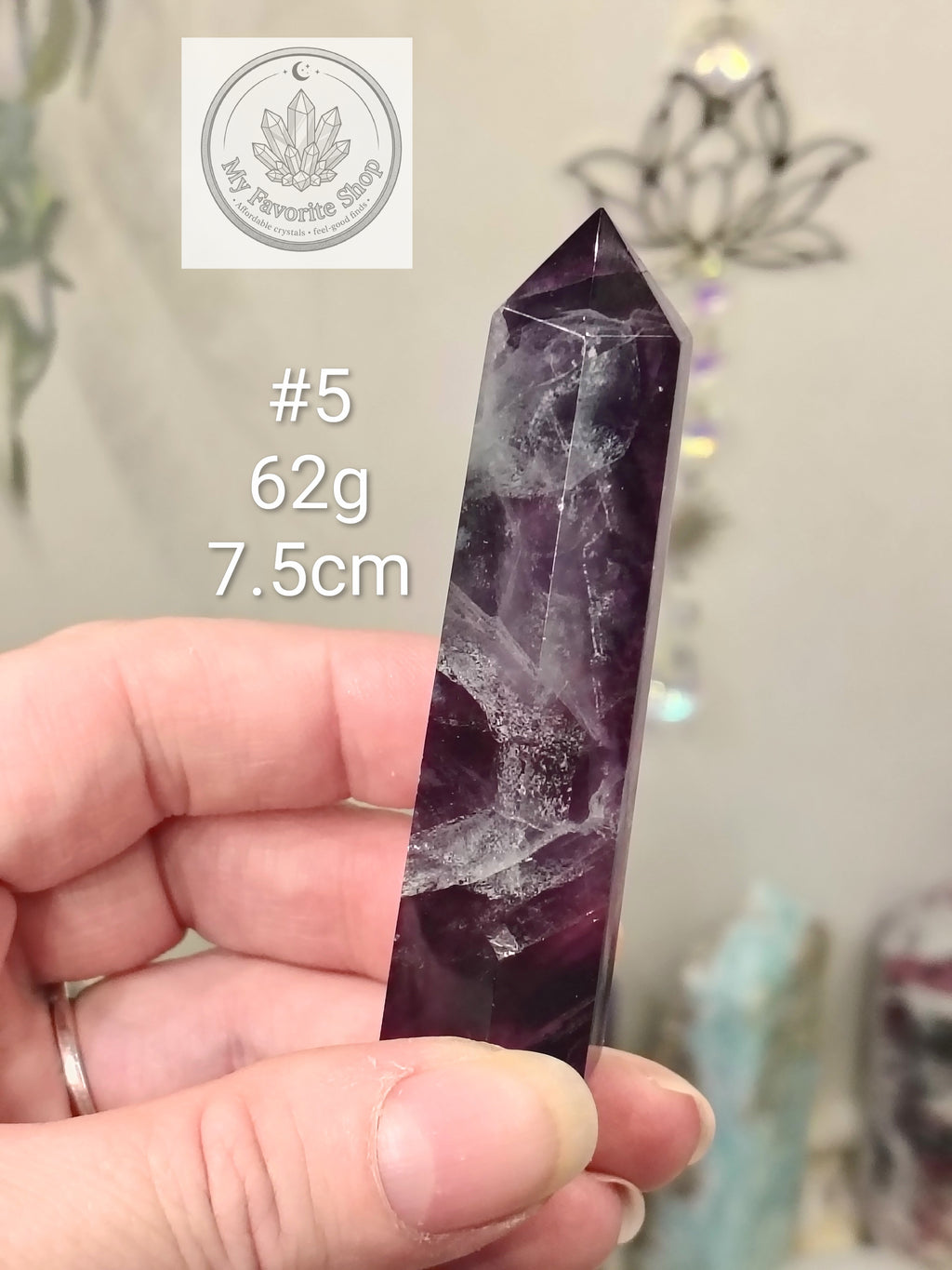 Rainbow Fluorite Points / Mini Towers - Choose Your Piece