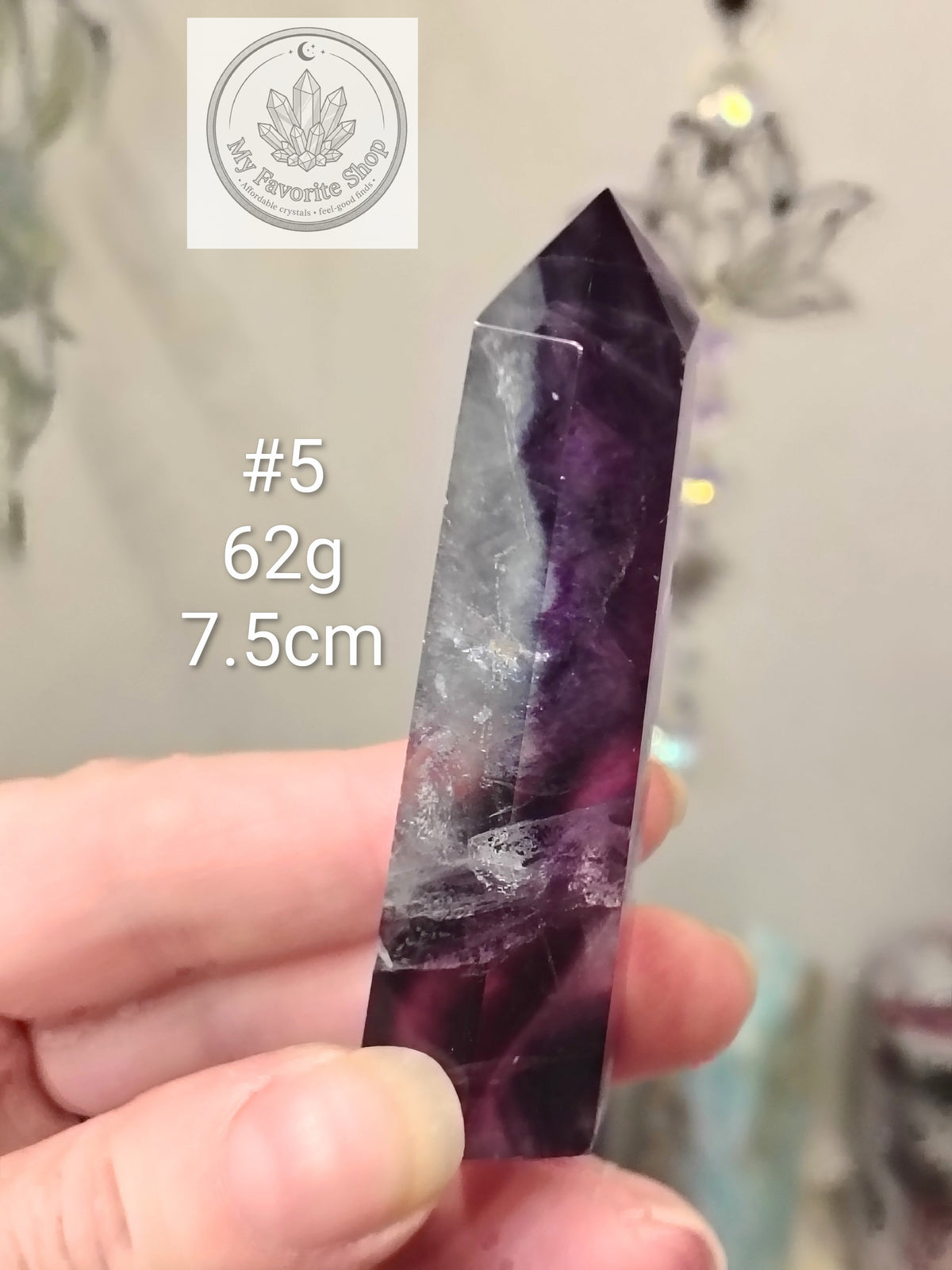 Rainbow Fluorite Points / Mini Towers - Choose Your Piece