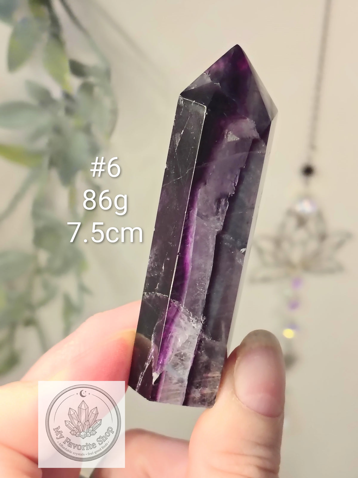 Rainbow Fluorite Points / Mini Towers - Choose Your Piece