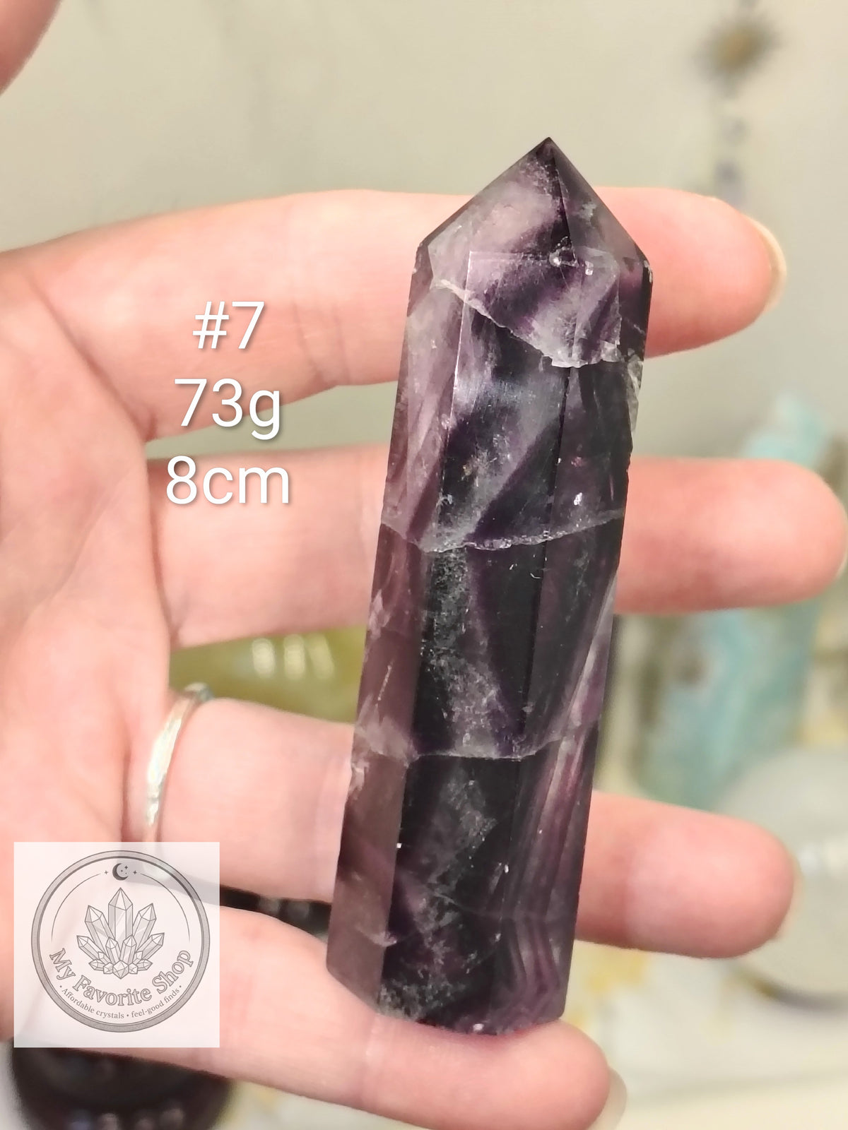 Rainbow Fluorite Points / Mini Towers - Choose Your Piece
