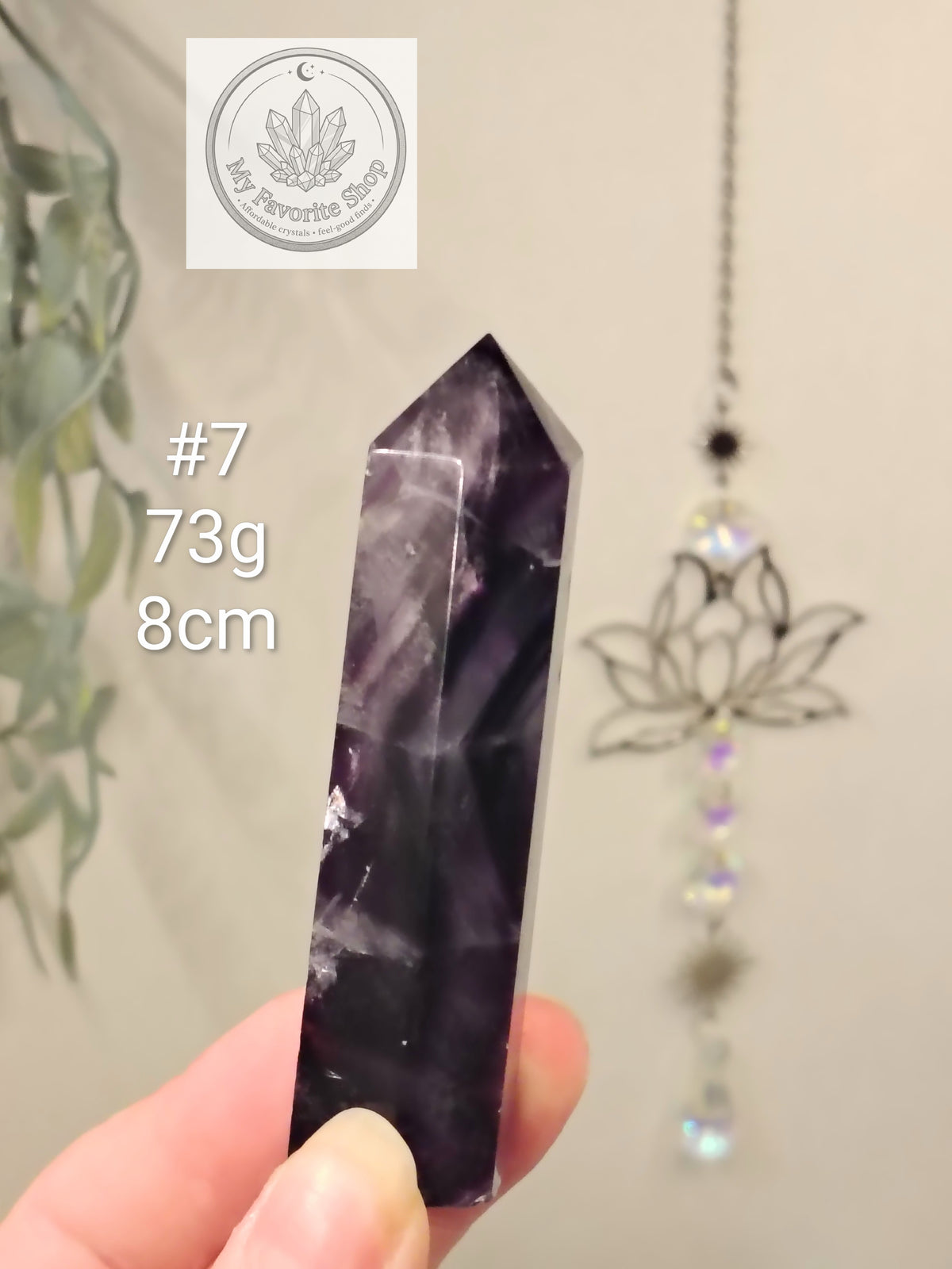 Rainbow Fluorite Points / Mini Towers - Choose Your Piece