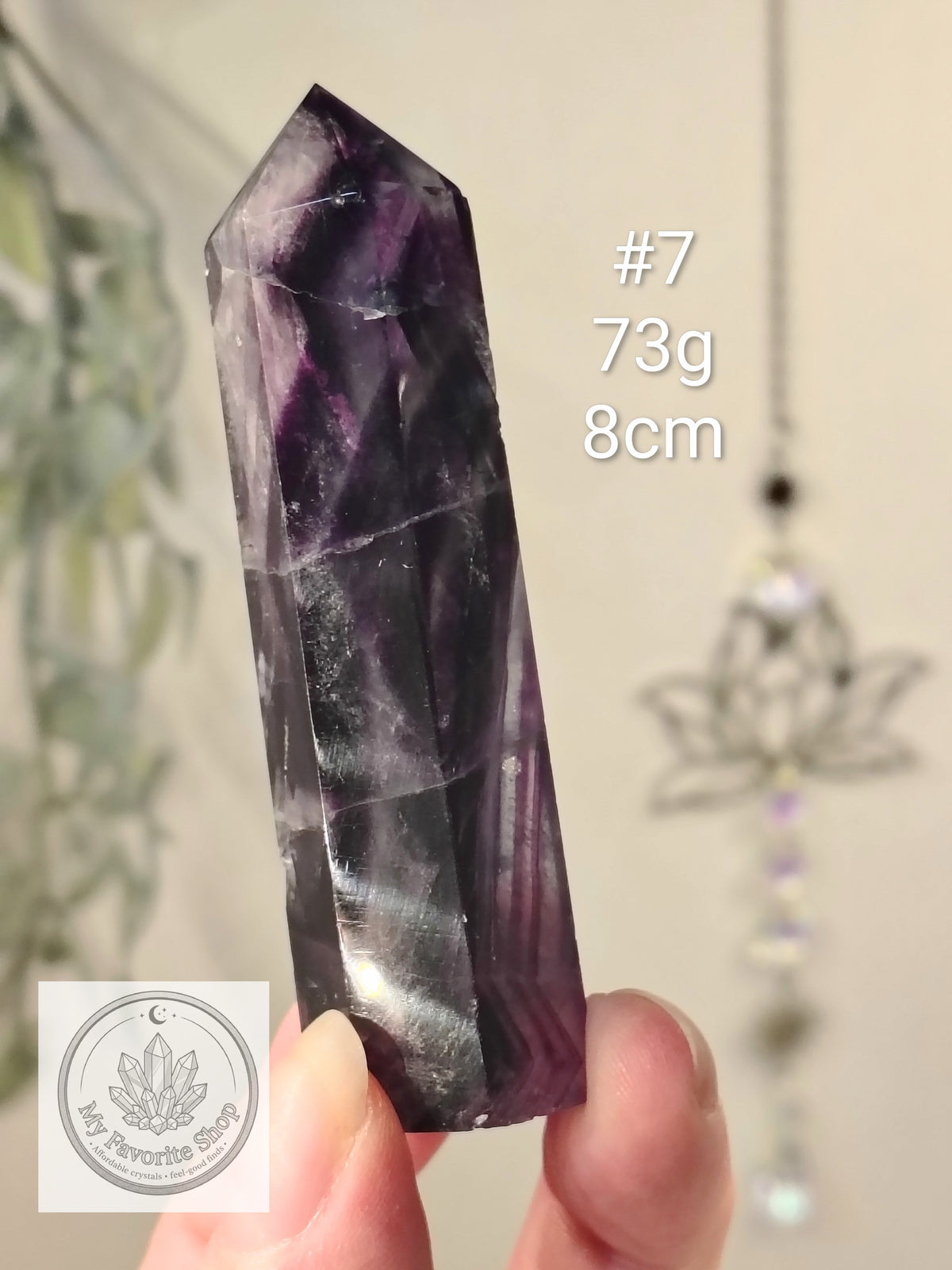 Rainbow Fluorite Points / Mini Towers - Choose Your Piece