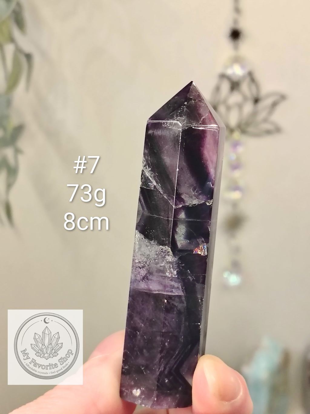 Rainbow Fluorite Points / Mini Towers - Choose Your Piece