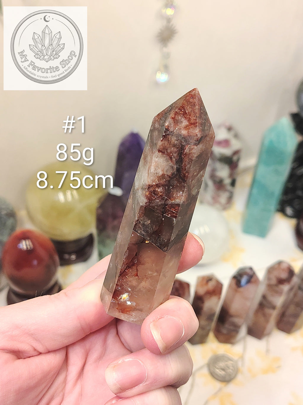 Fire Quartz Mini Towers - Choose Your Piece