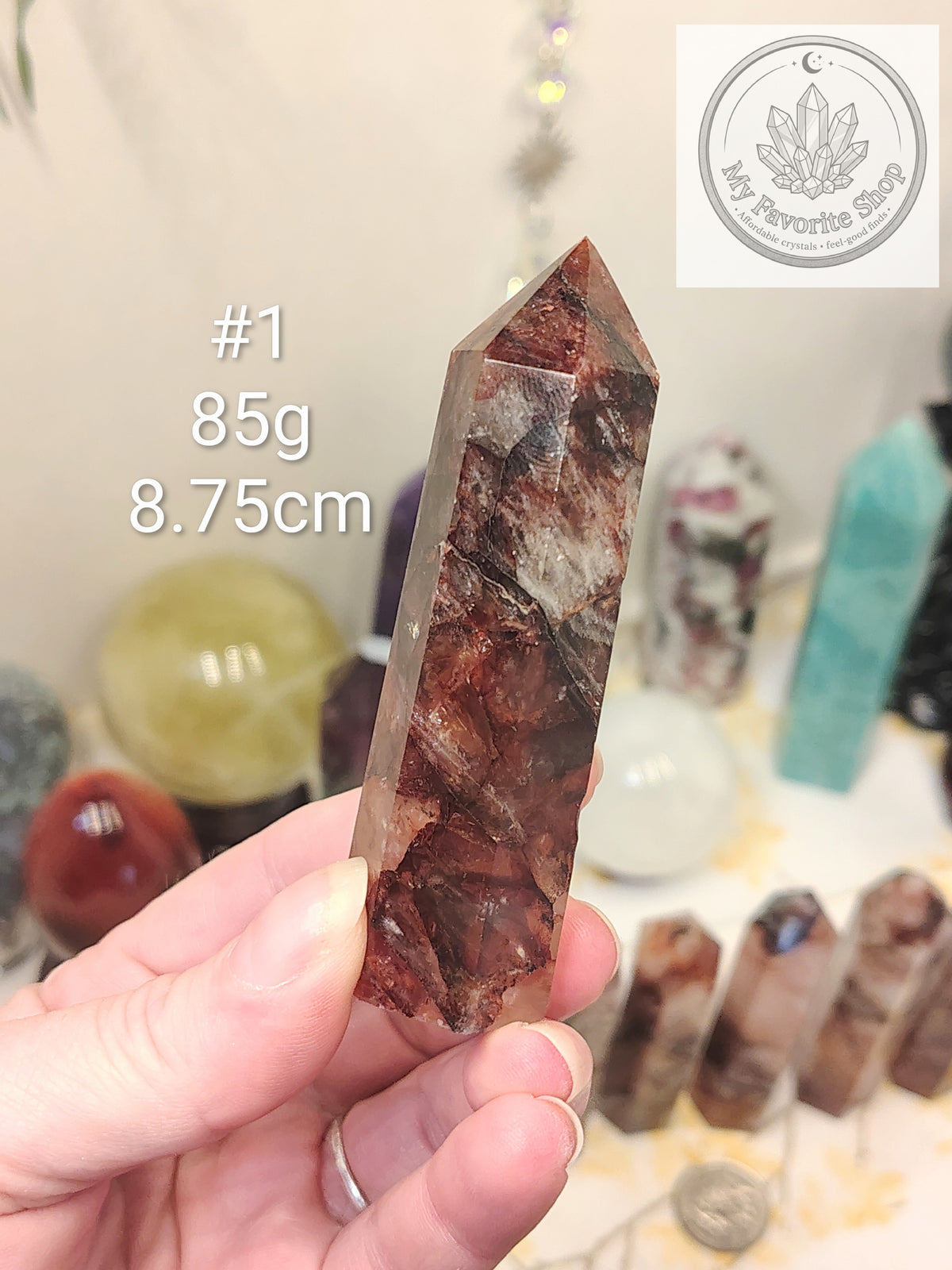 Fire Quartz Mini Towers - Choose Your Piece