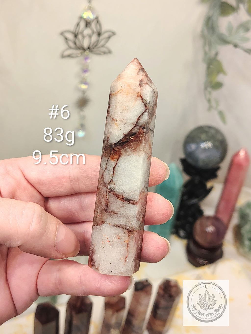 Fire Quartz Mini Towers - Choose Your Piece