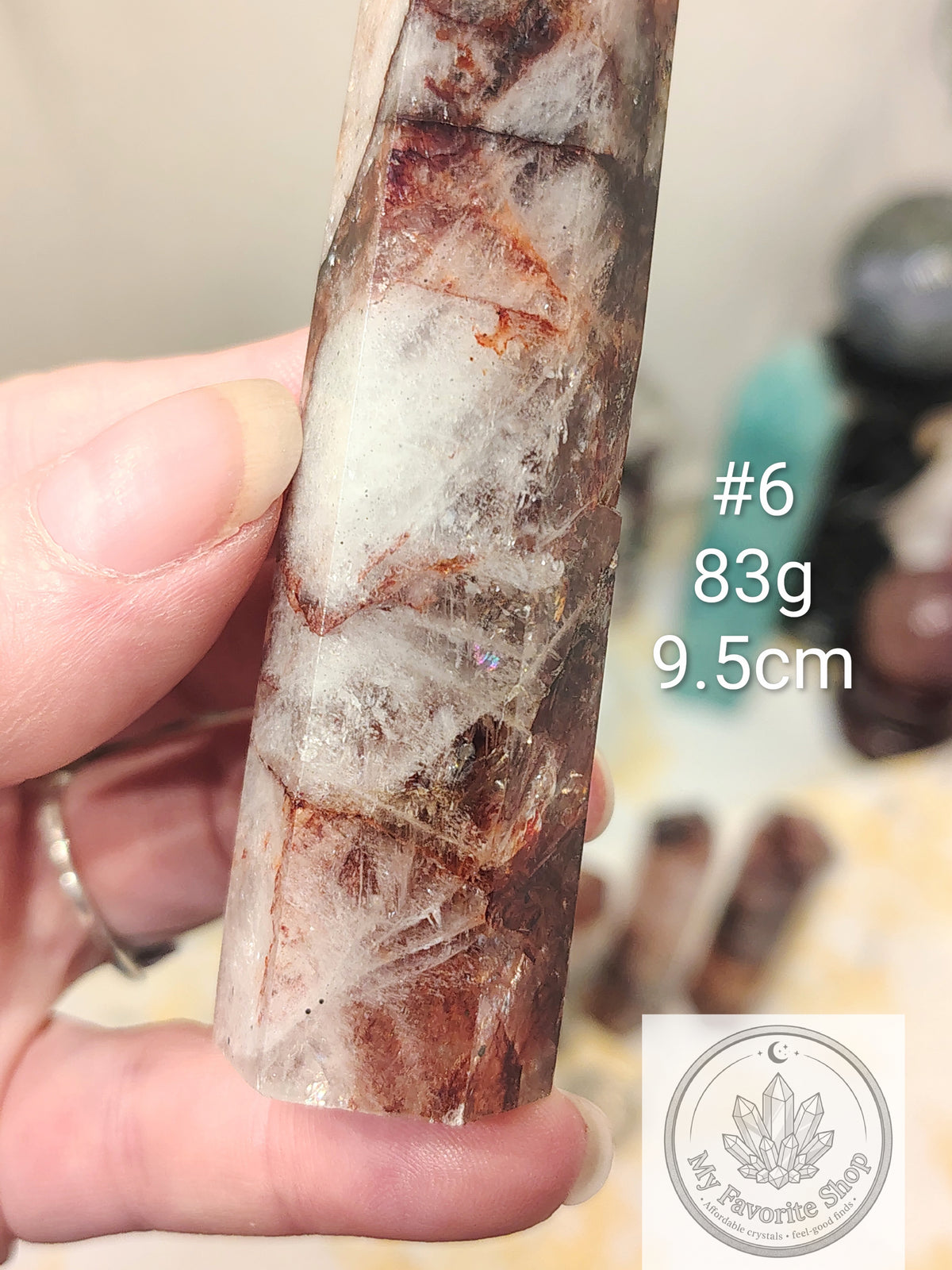 Fire Quartz Mini Towers - Choose Your Piece