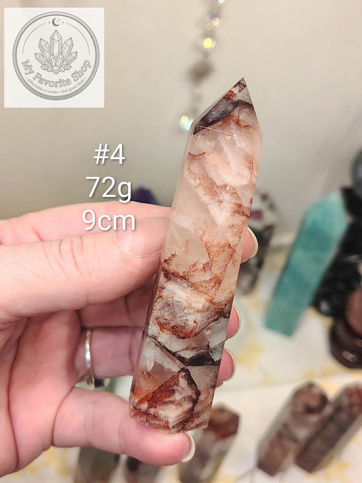 Fire Quartz Mini Towers - Choose Your Piece