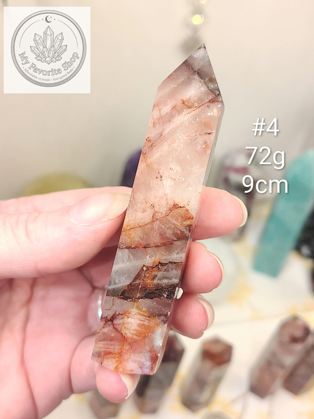 Fire Quartz Mini Towers - Choose Your Piece