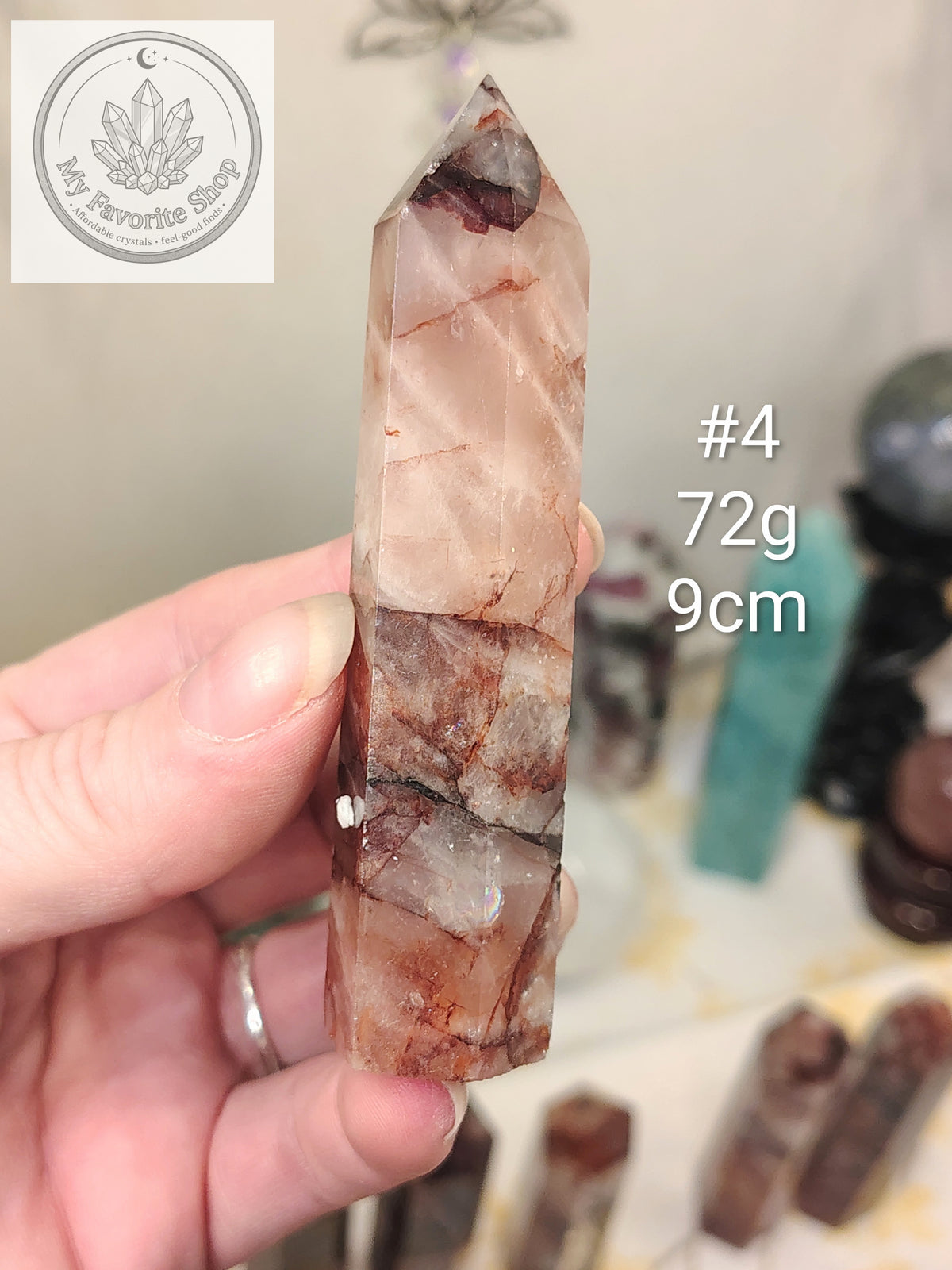 Fire Quartz Mini Towers - Choose Your Piece