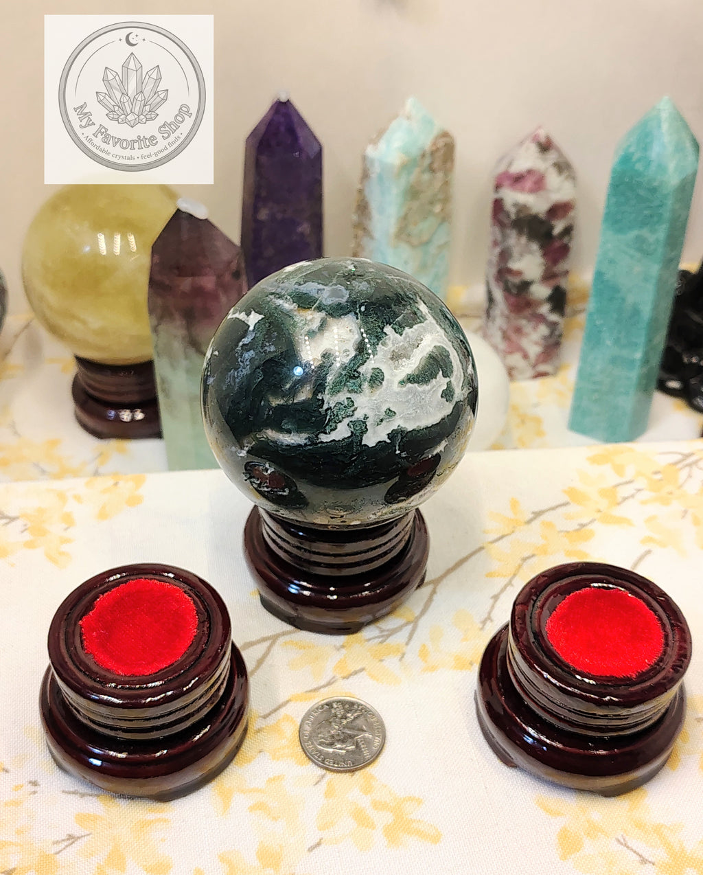 Crystal Sphere & Gemstone Display Holders