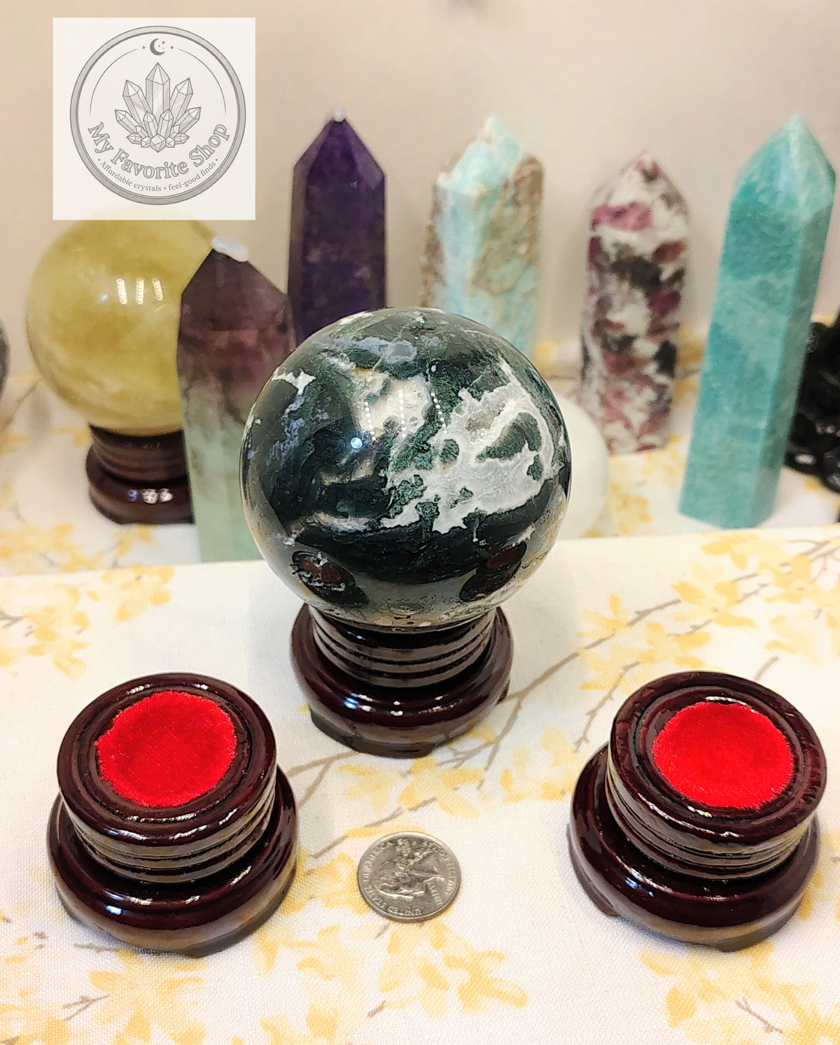 Crystal Sphere & Gemstone Display Holders