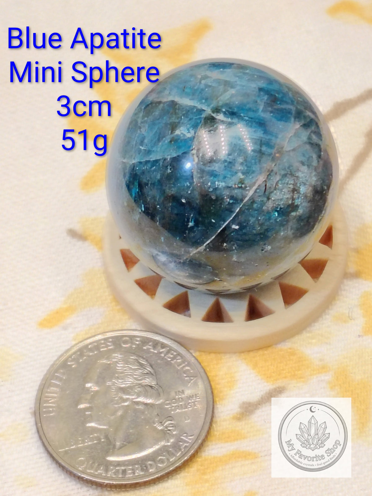 Blue Crystal Bundle – Points, Apatite Sphere & Labradorite Heart