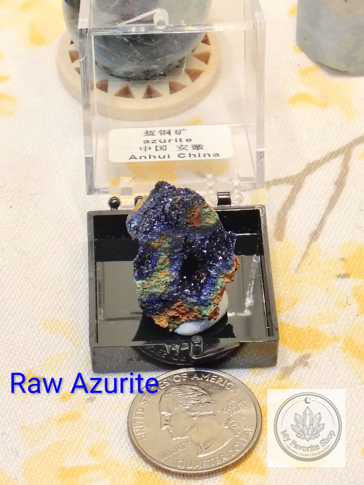 Blue Crystal Bundle – Points, Apatite Sphere & Labradorite Heart